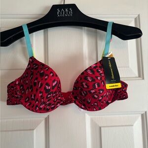 ❤️NWT WONDERBRA RED+FUN DESIGN~32 A